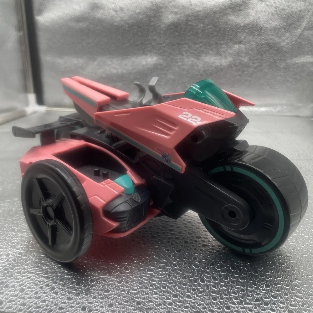 Paw Patrol The Mighty Movie Liberty Pink Toy with Side Car Vehicle Only‎